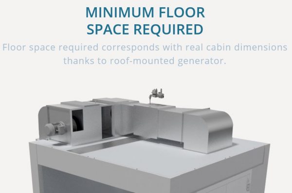 Polin Tetris Compact Spray Booth